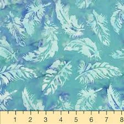 Blossom Batik Feathers By Rjr Fabrics Sold By The Yard And Etsy
