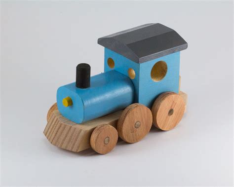Colourful Wooden Toy Trains Warawood Shed Woodworking