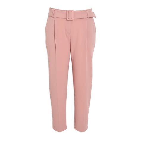 Buy Truworths Dusty Pink Tapered Pant Online Truworths