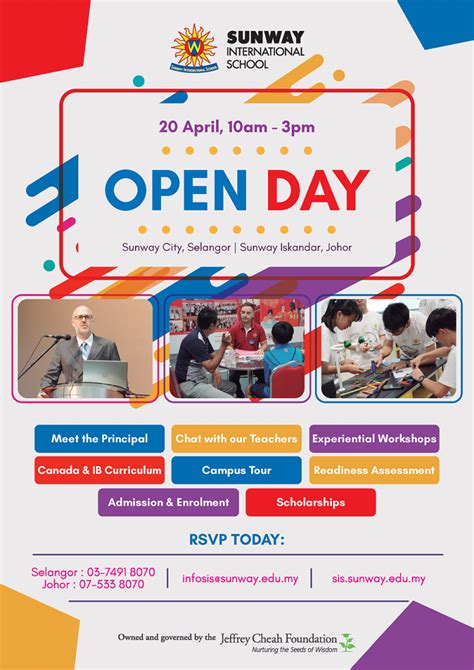 Students can chat with academic counselors, find out about the courses and check out the campus, academic as well as sports facilities. Open Day @ Sunway International School | Education ...