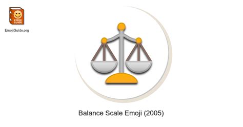 ⚖️ Balance Scale Emoji Meaning Pictures Codes