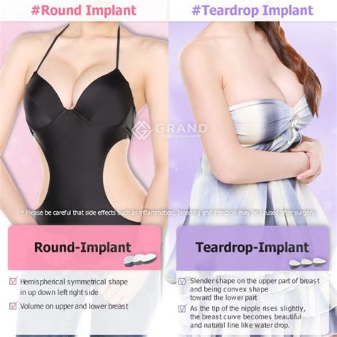 Find Out The Difference Between Round Shape And Tear Drop Shape Implants For Breast For Free