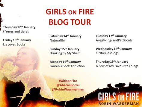 Blog Tour Girls On Fire By Robin Wasserman A Cornish Geek