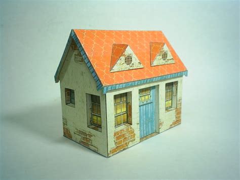 Six Simple Little Houses Papercraft Papercraft Paradise Papercrafts