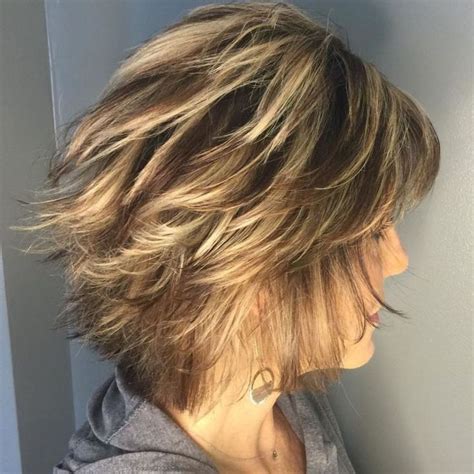 Over Short Feathered Hairstyle For Thin Hair Modern Hairstyles Hair
