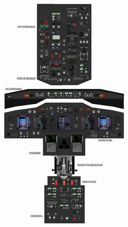 Cockpit 737 Flight Boeing Manual Training Simulator
