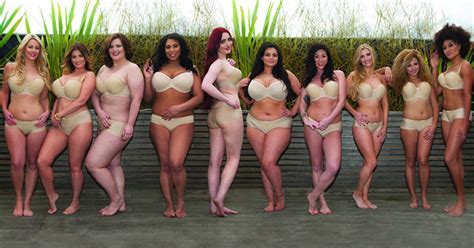 lingerie company remakes victoria s secret ad with a more realistic range of body types bored