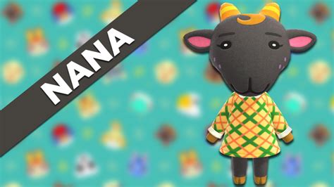 Nana Animal Crossing New Horizons Tout Savoir Sur Cet Habitant