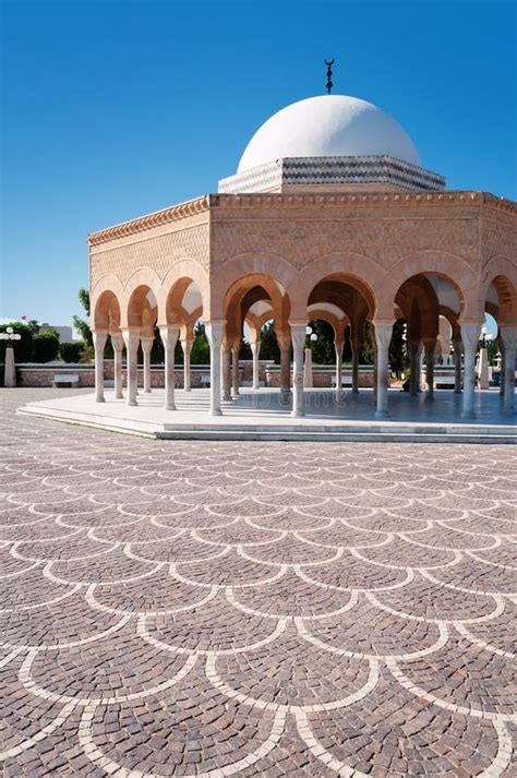 Mortyrs Memorial Mausoleum Habiba Bourguiba Monastery Tunisia Stock
