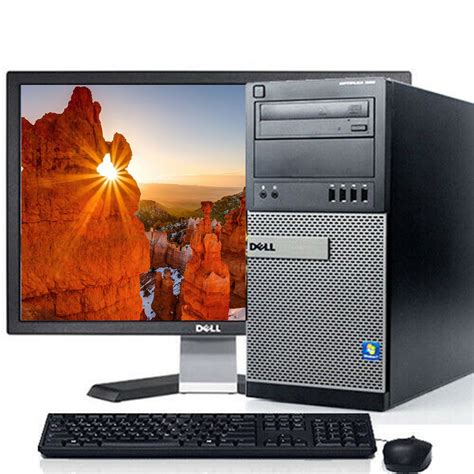 Dell Optiplex Desktop Computer Tower Core I5 4570 8gb 256gb Ssd Dvd
