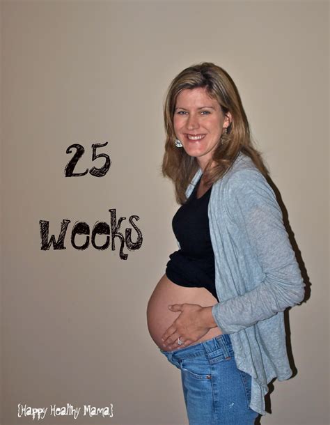 25 Weeks Pregnant Belly Pictures Pregnantbelly