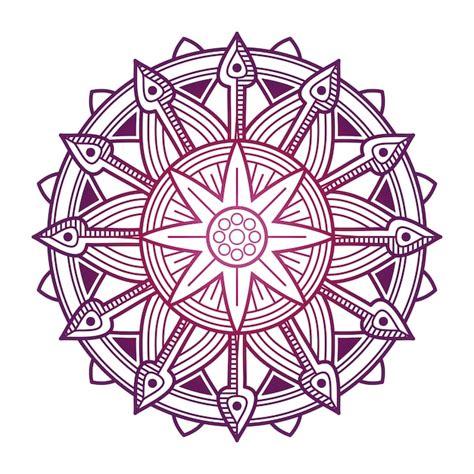 Premium Vector | Colorful mandala vector design. asian, korean