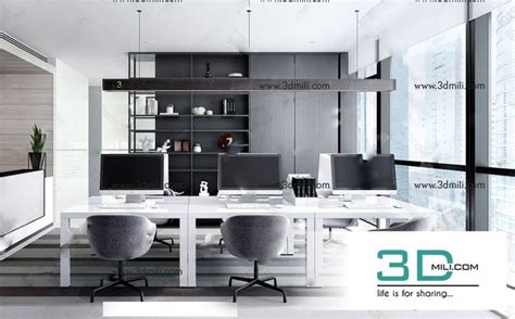 269 3dsmax Scene Offices Interiors Free Download 3dmili 2020