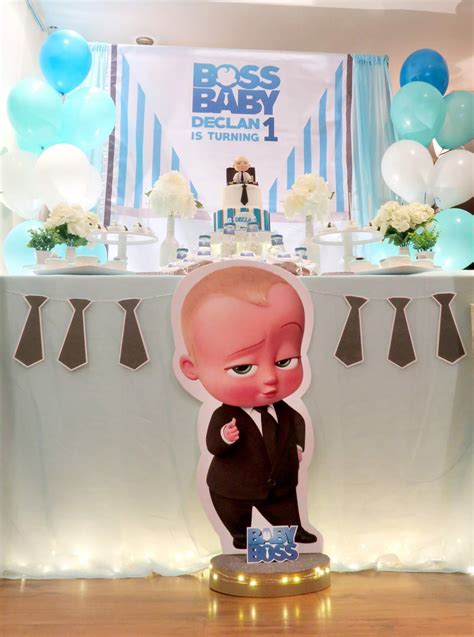 Baby Boss Theme Birthday Party Ideas Photo 9 Of 14 Catch My Party