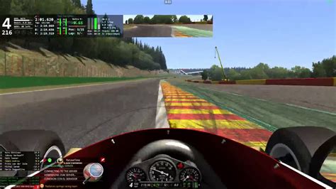 Assetto Corsa Sim Racing System Classic Gp Spa Youtube