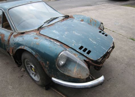 The dino 246gt ferrari was by no means loaned to the persuaders! FZ Restoration: Vintage and Exotic Car Restoration Livermore - See Where They Rust: 1973 Ferrari ...