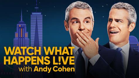 watch what happens live with andy cohen bravo talk show where to watch