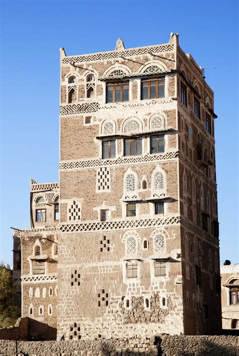Sanaa, Yemen - Traditionelle Jemenitische Architektur ...