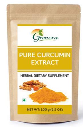Pure Curcumin Powder At Best Price In Erode Grenera Nutrients Pvt Ltd