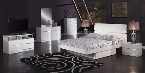 global furniture usa aurora platform bedroom set white gf aurora wh