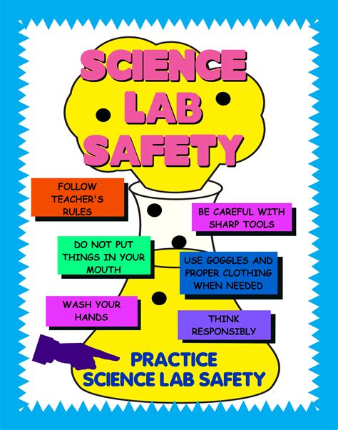 Lab Safety Rules Poster Ideas