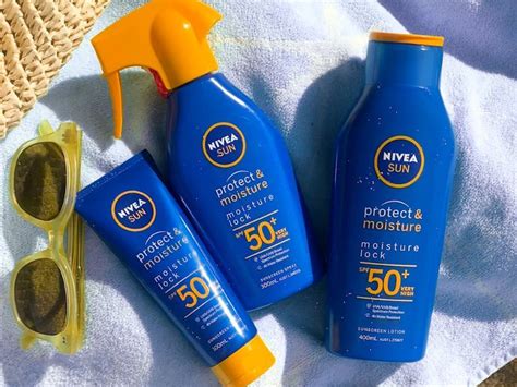 Buy Nivea Sun Protect And Moisture Spf50 Sunscreen Lotion Pump 1l Online