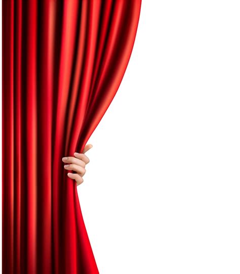 Female Hand Opening Curtain Png Image For Free Download