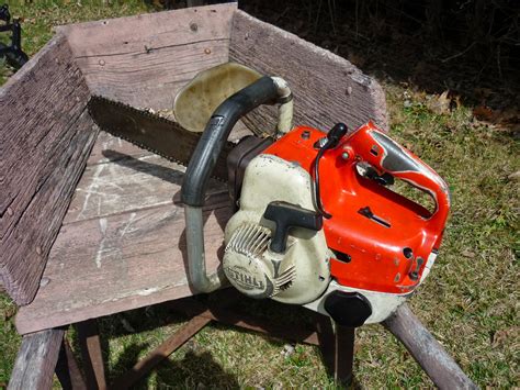 Vintage Chainsaw Collection Stihl 08