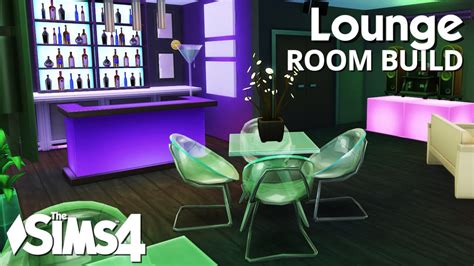 The Sims 4 Room Build Lounge Youtube