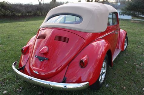 Free delivery over $49 with ebay plus. Volkswagen Beetle - Classic Convertible 1961 Red For Sale ...