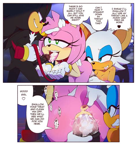 Rule 34 Amy Rose Anus Ass Bat Collar Cum English Text Female Heart