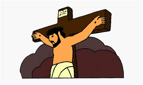 Jesus Crucified Cartoon Png Free Transparent Clipart Clipartkey