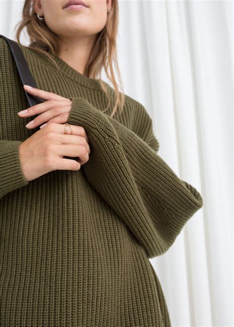 Oversized Wool Blend Sweater Sweaters Wool Blend Wool Blend Sweater