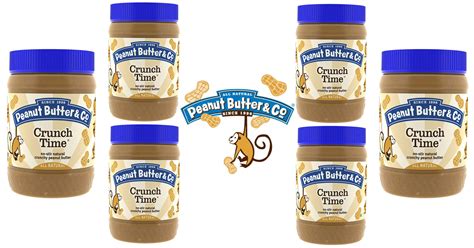 Amazon 6 Pack Of Peanut Butter And Co Crunch Time Peanut Butter 16