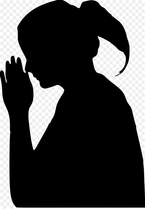 Free Woman Praying Silhouette Download Free Woman Praying Silhouette