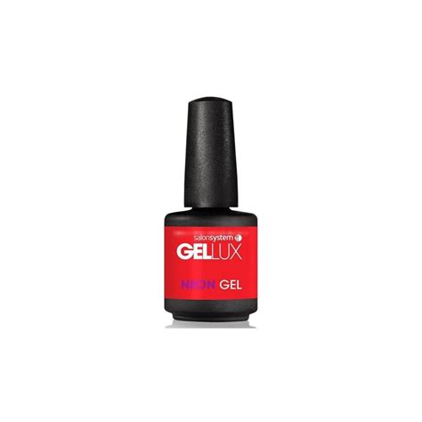 Gellux Profile Luxury Professional Gel Nail Polish Red Hot Crimson