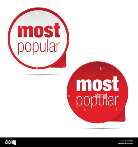 Most Popular Label Sign Stock Vector Image And Art Alamy
