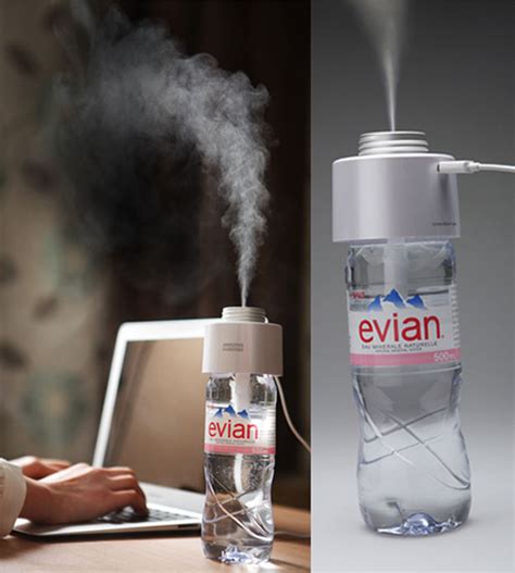 What does a humidifier do to the air? Portable Amazing Humidifier Uses a Bottle of Water to ...