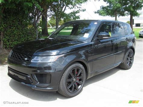 2020 Santorini Black Metallic Land Rover Range Rover Sport Hse Dynamic