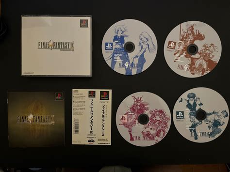 Final Fantasy Ix 9 Playstation Ps1 Ntsc J Japan Ff9 Rpg Game Complet