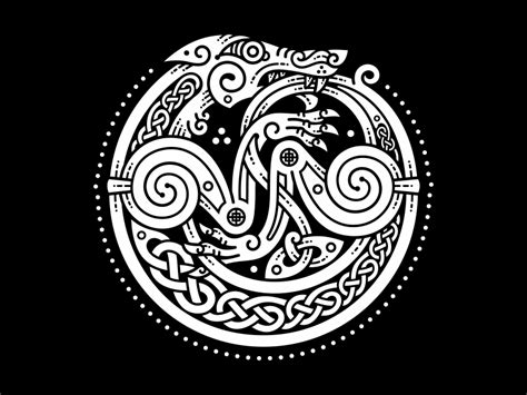 Druid Tattoo Pagan Tattoo Norse Tattoo Celtic Wolf Tattoo Celtic