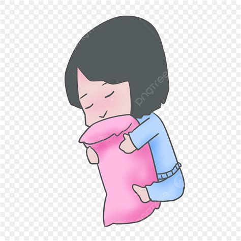 Sleeping Girl Png Picture Girl Sleeping With A Pillow Sleep Clipart