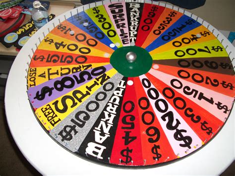 My Son Loves To Play Wheel Of Fortune So We Made A Wheel And Use A