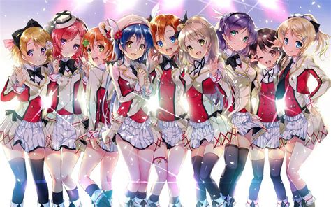 Love Live School Idol Project Shining Free Desktop Wallpaper Hd Wallpaper Anime Anime