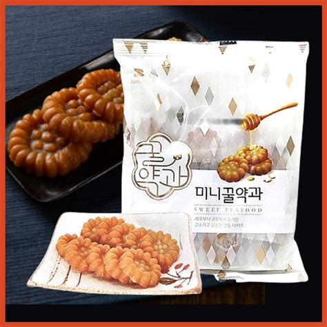 Samlip Honey Mini Yakgwa Korean Traditional Snack Honey Cookie 200g