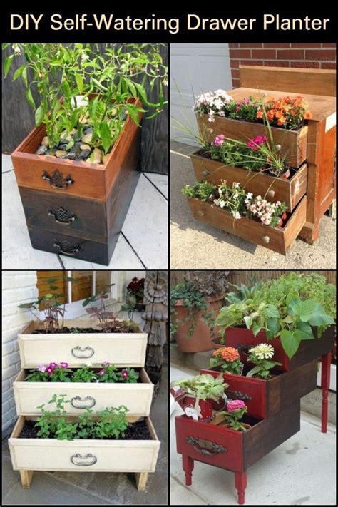 Dresser Drawer Planters A Simple Project With Big Benefits Diy