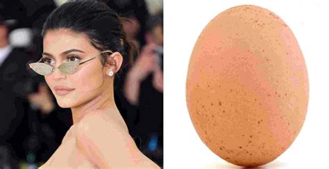 Photo Of An Egg Dethrones Kylie Jenners Record For Most‑liked Photo On