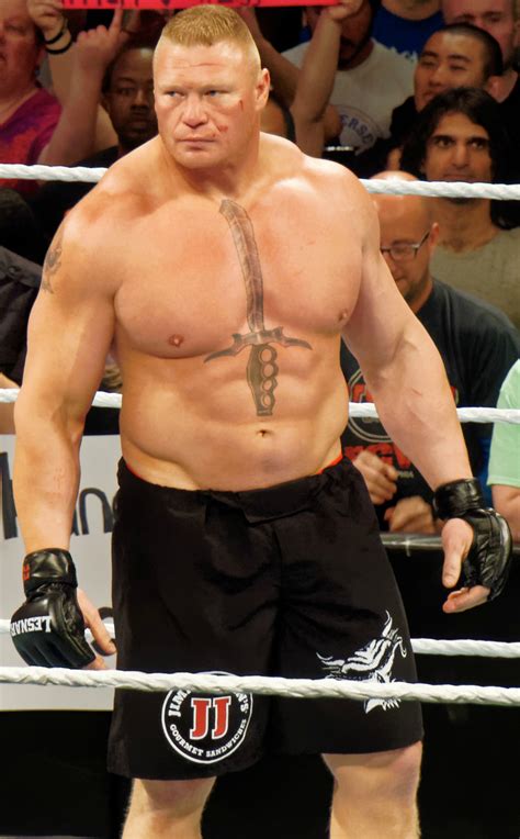 Filebrock Lesnar In March 2015 Wikimedia Commons