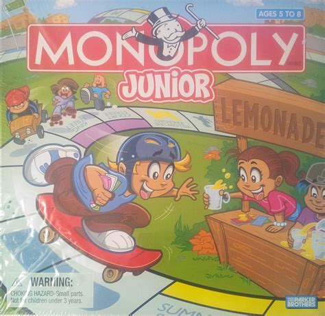 Monopoly Junior 2005 Edition Specially Designed For Ages 5 To 8