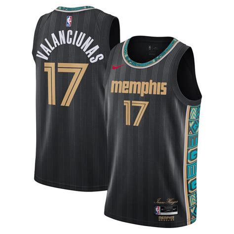 Memphis Grizzlies Nike City Edition Swingman Jersey Jonas Valanciunas